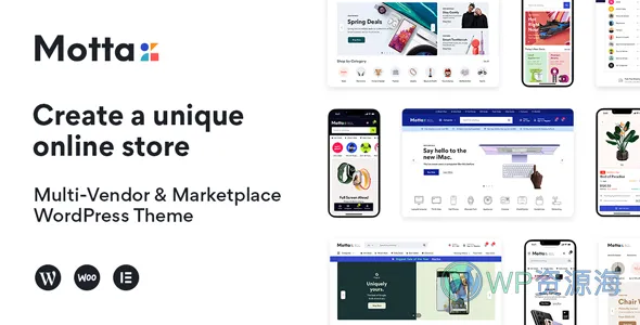 Motta 多商家市场 WordPress 主题插图-WP资源海 Motta 多商家市场 WordPress 主题