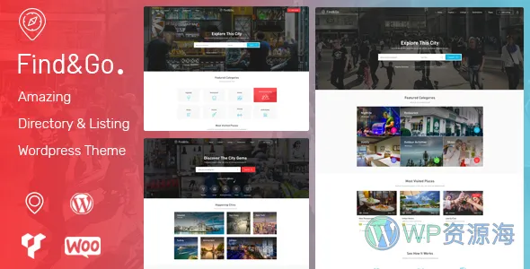 Findgo 目录与列表 WordPress 主题插图-WP资源海 Findgo 目录与列表 WordPress 主题