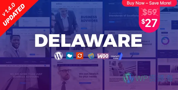 Delaware 咨询顾问 and Finance WordPress 主题插图-WP资源海 Delaware 咨询顾问 and Finance WordPress 主题