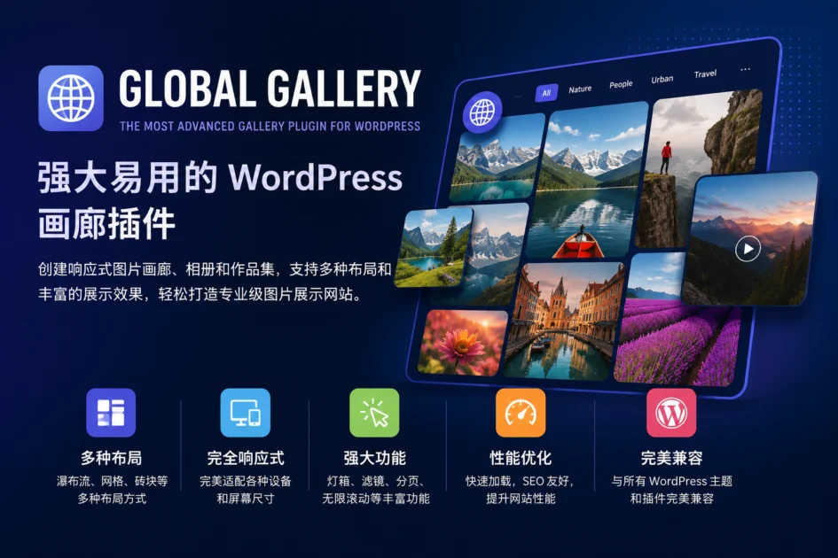 Global Gallery–WordPress 图片画廊插件