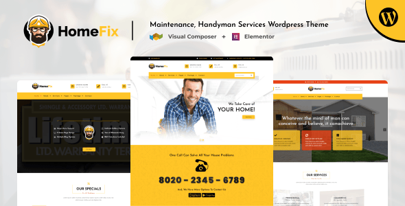 Home Fix-多功能家居维修 WordPress 主题