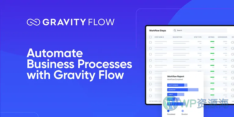 Gravity Flow 工作流自动化 WordPress 插件插图-WP资源海 Gravity Flow 工作流自动化 WordPress 插件