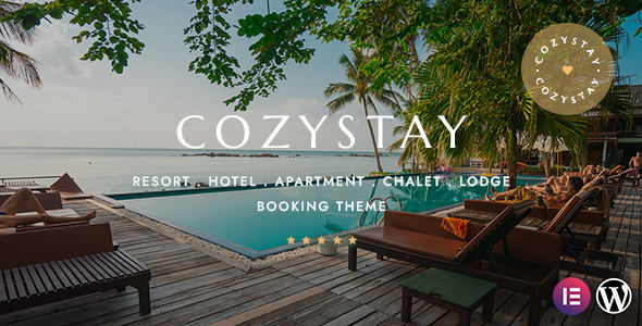 CozyStay 酒店预订 WordPress 主题