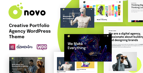 Onovo 创意作品集 机构 WordPress 主题