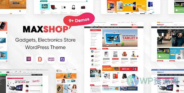 MaxShop 电子商城 WordPress 主题插图-WP资源海 MaxShop 电子商城 WordPress 主题