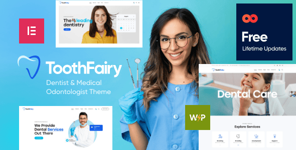 Tooth Fairy 牙科诊所 WordPress 主题