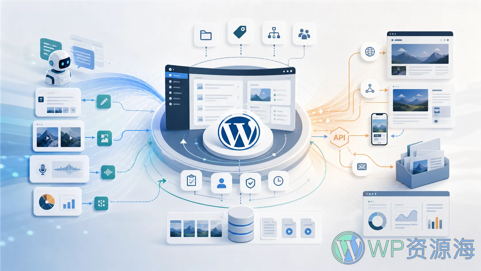 AI Agent 时代,WordPress 正在从 CMS 变成内容控制面插图-WP资源海 AI Agent 时代,WordPress 正在从 CMS 变成内容控制面
