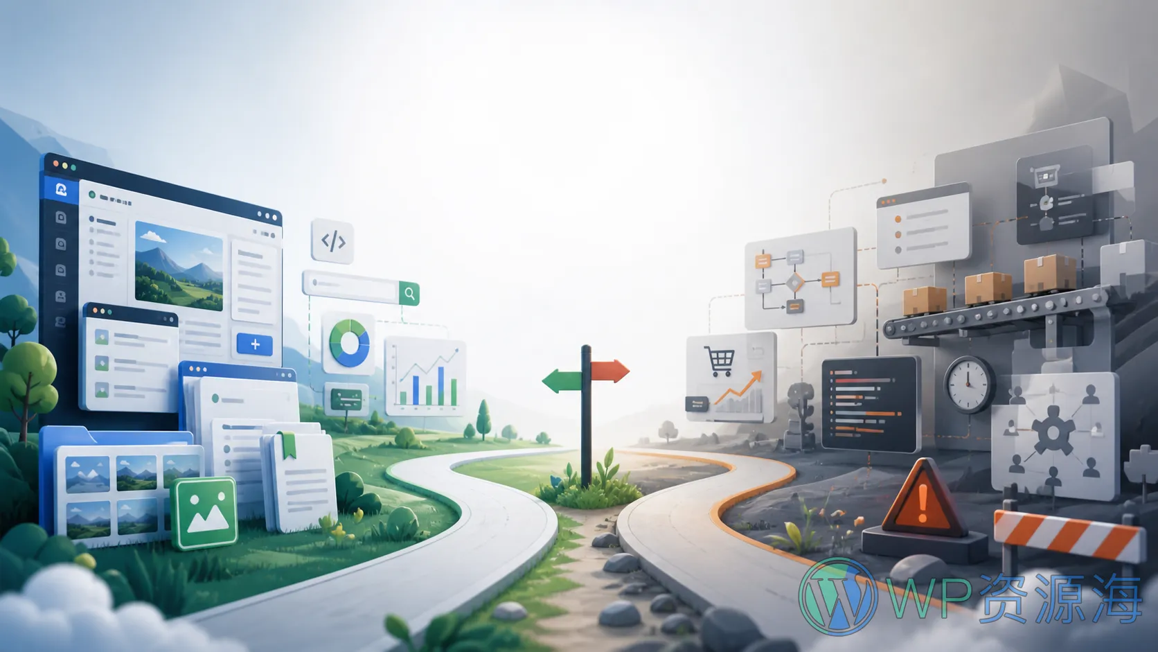 什么项目适合用 WordPress,什么项目别硬上插图-WP资源海 什么项目适合用 WordPress,什么项目别硬上