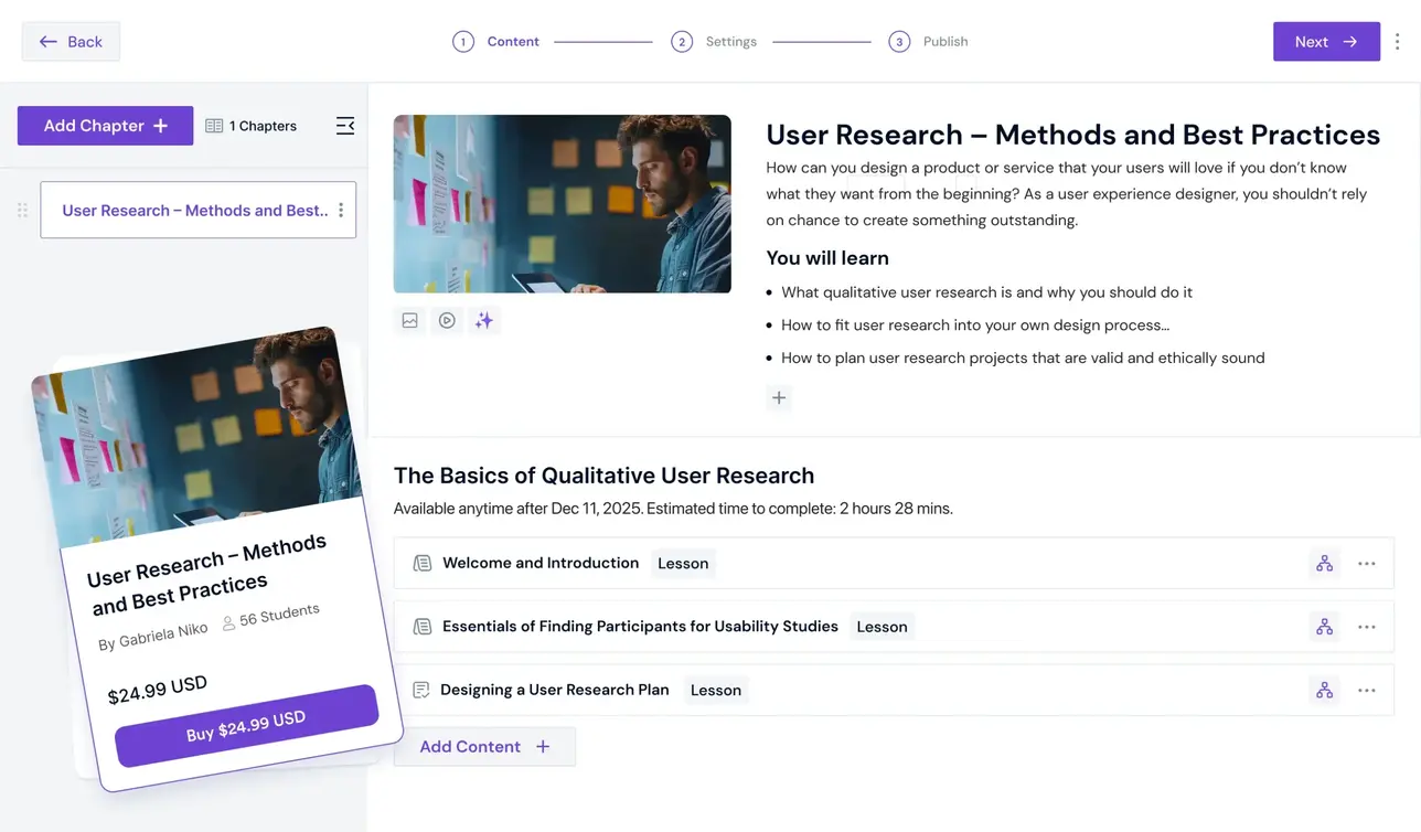 Creator LMS 网络教育在线课程 WordPress 插件