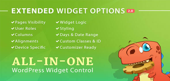 Widget Options Extended 页面级显示控制 WordPress 插件