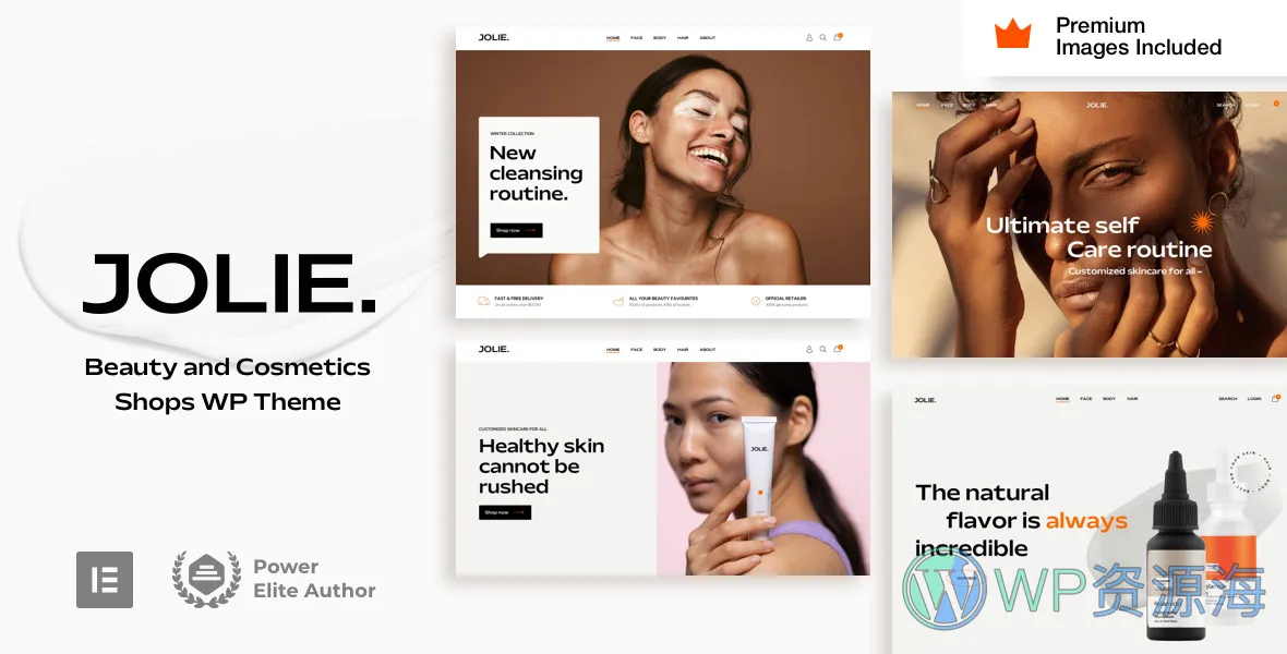 Jolie 美妆商店 WordPress 主题插图-WP资源海 Jolie 美妆商店 WordPress 主题