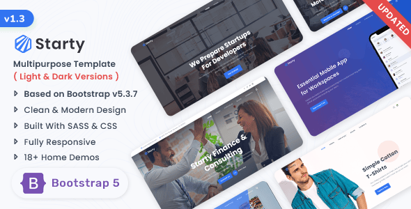 Starty 多用途 HTML5 模板