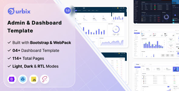 Urbix 管理后台 HTML 模板