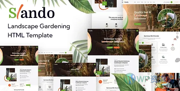 Slando–园林园艺 HTML 模板插图-WP资源海 Slando–园林园艺 HTML 模板