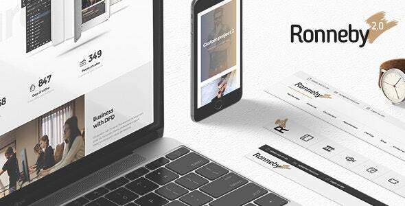 Ronneby 高性能 WordPress 主题