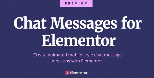 Chat Messages for Elementor 聊天气泡模拟 WordPress 插件