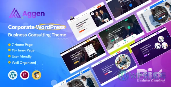 aggen 商业 咨询顾问 会计师事务所、财务顾问 WordPress 主题插图-WP资源海 aggen 商业 咨询顾问 会计师事务所、财务顾问 WordPress 主题