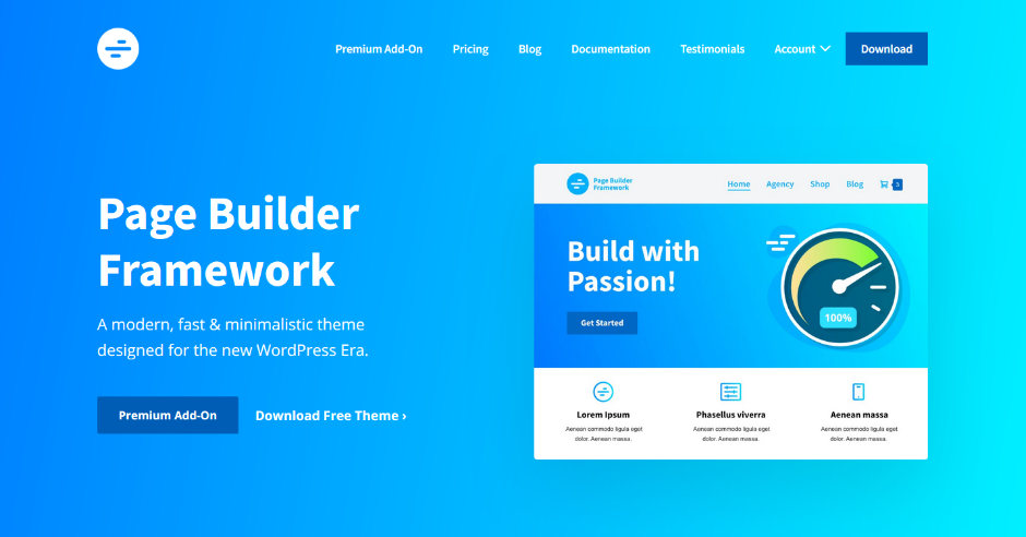 Page Builder Framework Premium Addon 主题 + 高级插件