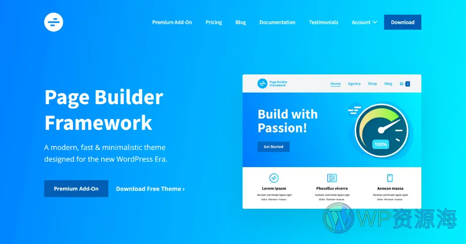 Page Builder Framework Premium Addon 主题 + 高级插件插图-WP资源海 Page Builder Framework Premium Addon 主题 + 高级插件