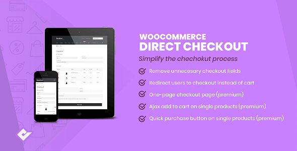 WooCommerce Direct Checkout PRO 加速结算 WordPress 插件