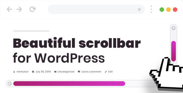 Scroller-WordPress 自定义滚动条插件