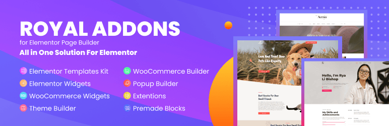 Royal Elementor Addons Pro Elementor 增强组件 WordPress 插件
