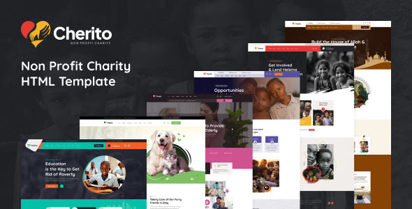 Cherito 公益慈善 HTML 模板