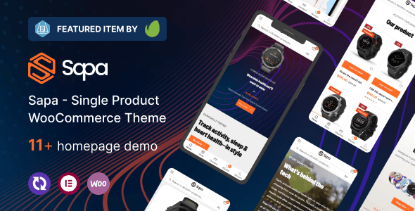 Sapa 页面构建与视觉动效 WordPress 主题
