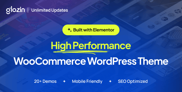 Glozin 多功能电商 WordPress 主题