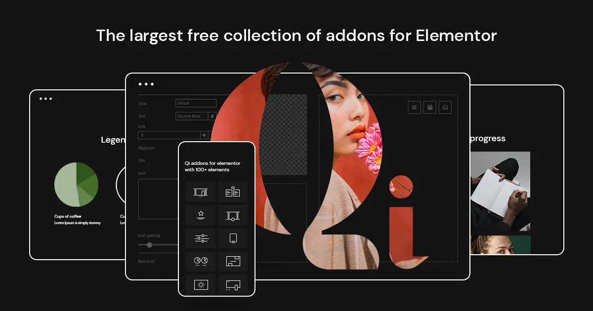 Qi Addons For Elementor Premium – Elementor扩展组件包插件