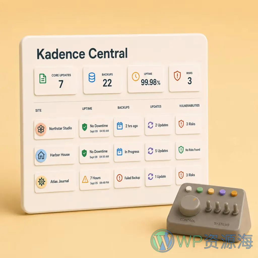 Kadence 创意套件 WordPress 插件插图3-WP资源海 Kadence Central