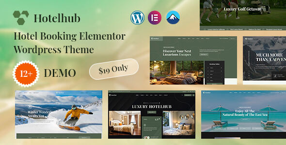 Hotelhub 酒店预订 WordPress 主题