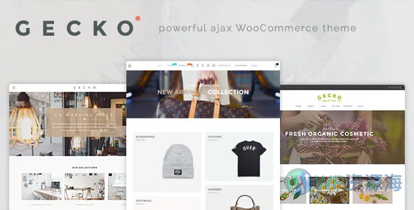 Gecko 商城 WordPress 主题插图-WP资源海 Gecko Powerful Ajax WooCommerce 主题 目录模式