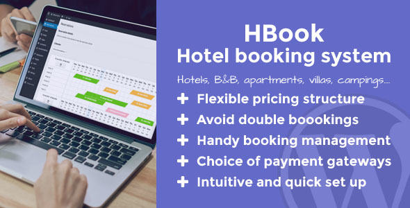 HBook 酒店预订系统 WordPress 插件