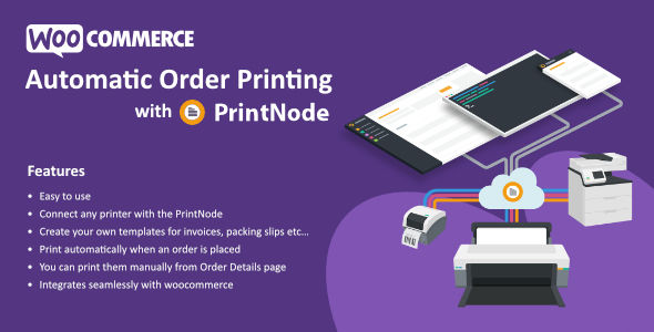 Automatic Order Printing for WooCommerce 自动打印订单插件