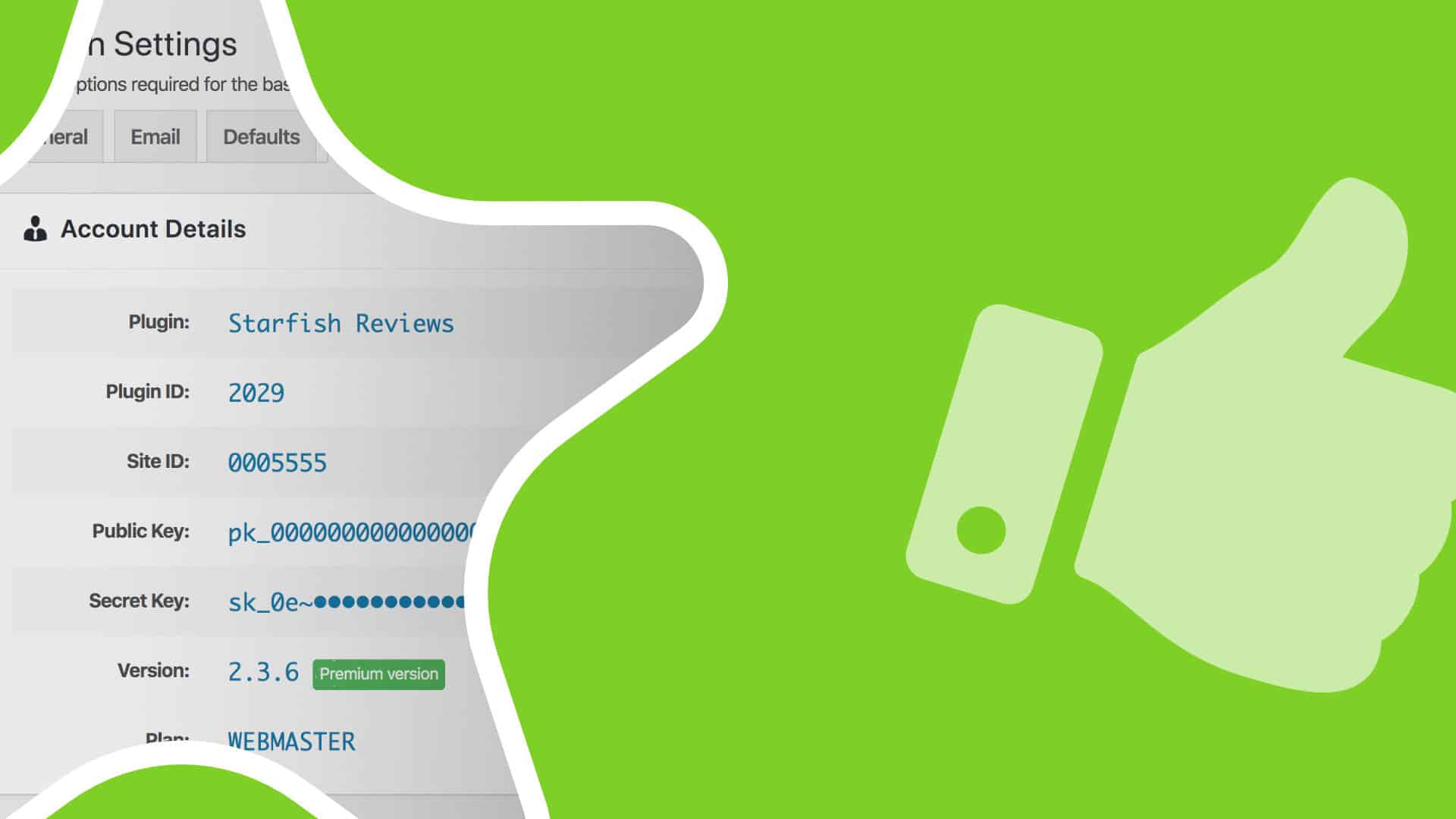Starfish Reviews (Premium) 版本与交付 WordPress 插件