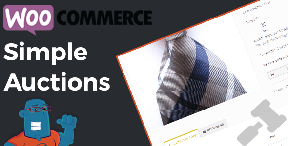 WooCommerce Auctions 商品竞拍 WordPress 插件