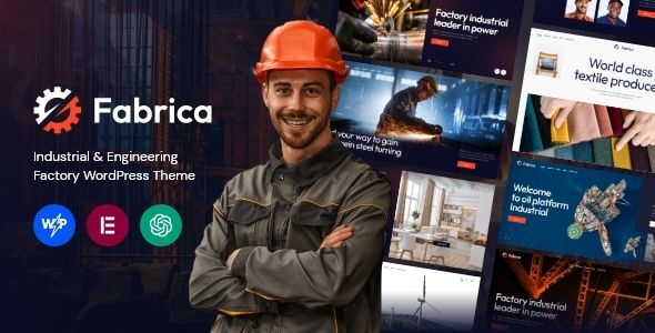 Fabrica 工业工程 WordPress 主题