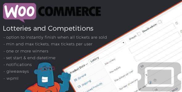 WooCommerce Lottery 电商促销 WordPress 插件