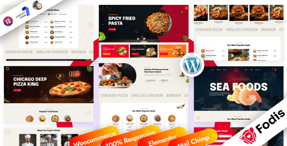 Fodis 餐厅与咖啡馆 WordPress 主题
