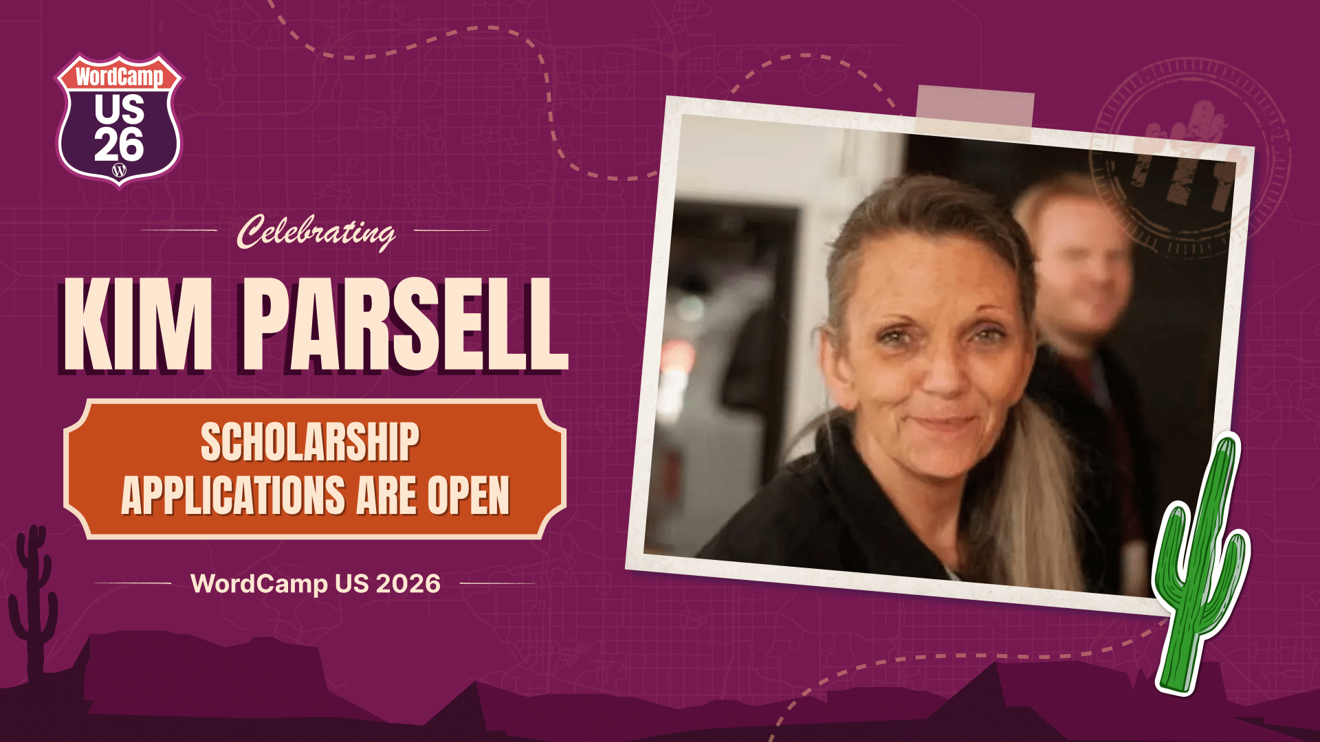 2026 WordCamp US Kim Parsell 纪念奖学金开放申请