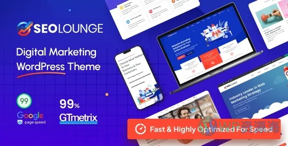 SEO Lounge 数字营销 WordPress 主题插图-WP资源海 SEO Lounge 数字营销 WordPress 主题