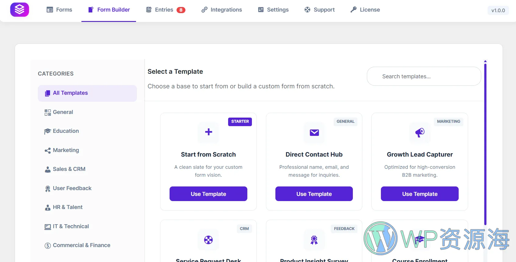 FormLayer Pro 表单构建 WordPress 插件插图-WP资源海 FormLayer Pro 表单构建 WordPress 插件