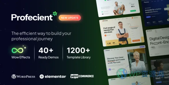 Profecient 多用途商业 WordPress 主题插图-WP资源海 Profecient 多用途商业 WordPress 主题