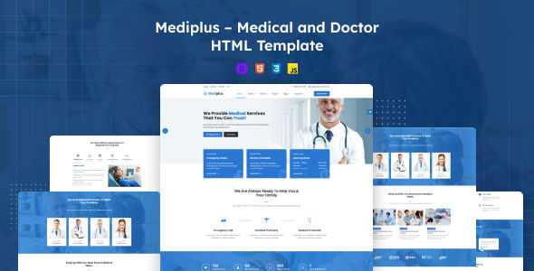 Mediplus 医疗网站 HTML 模板