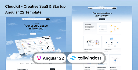 Cloudkit 科技与 IT 解决方案 HTML 模板