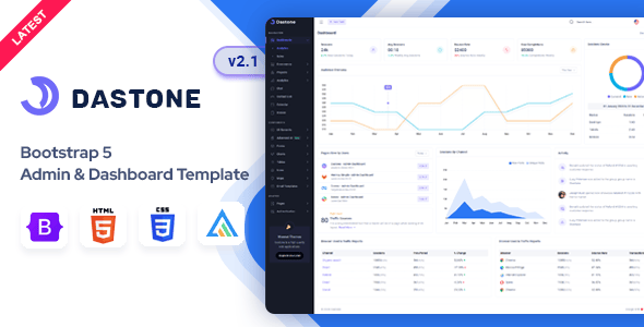 Dastone 管理后台 HTML 模板