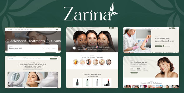 Zarina 整形医疗专用网站主题