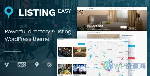 ListingEasy 目录与列表 WordPress 主题插图-WP资源海 ListingEasy - Directory Listing WordPress Theme - Directory & Listings Corporate