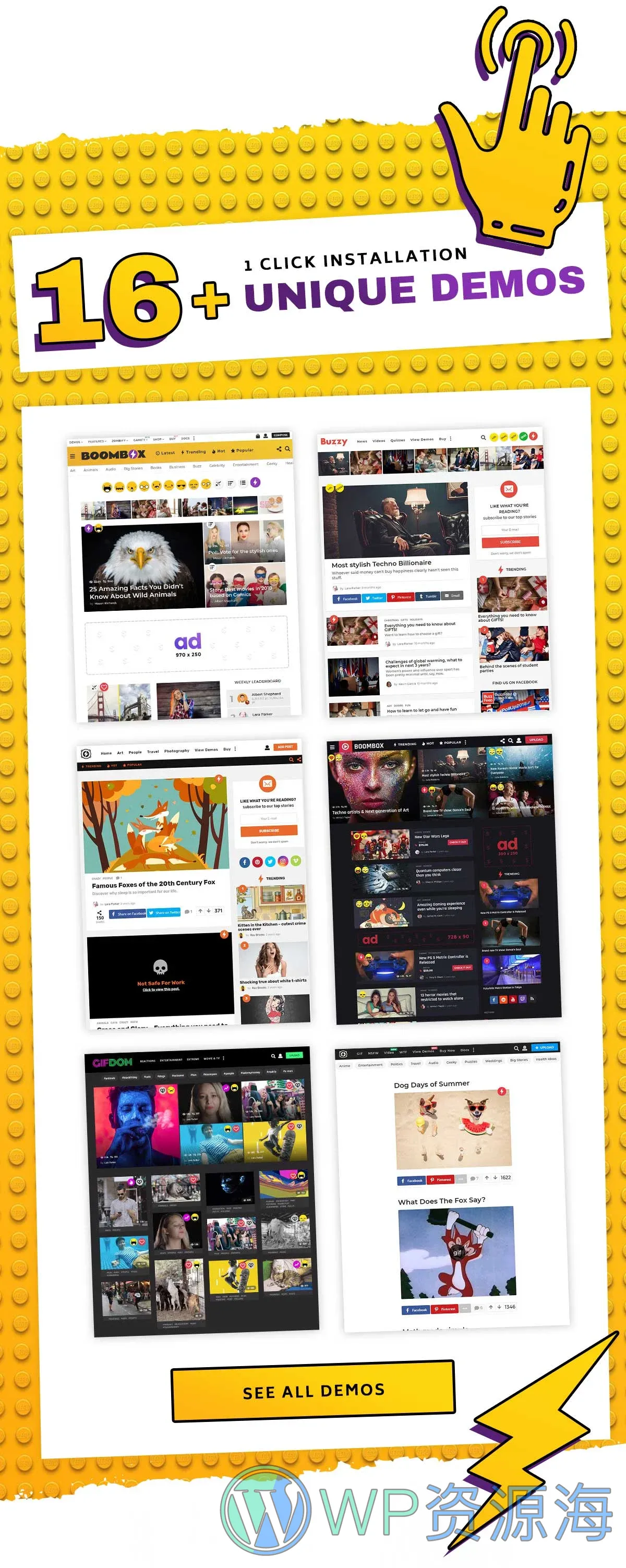 BoomBox 病毒式内容杂志 WordPress 主题插图5-WP资源海 Boombox theme